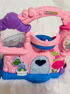 Little People Pink & Purple Princess Playhouse